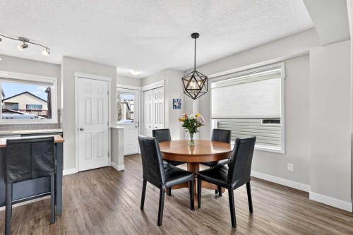 586 Evermeadow Road Sw, Calgary, AB - Indoor Photo Showing Dining Room