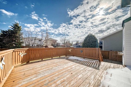 128 Harvest Park Road Ne, Calgary, AB - Outdoor With Deck Patio Veranda