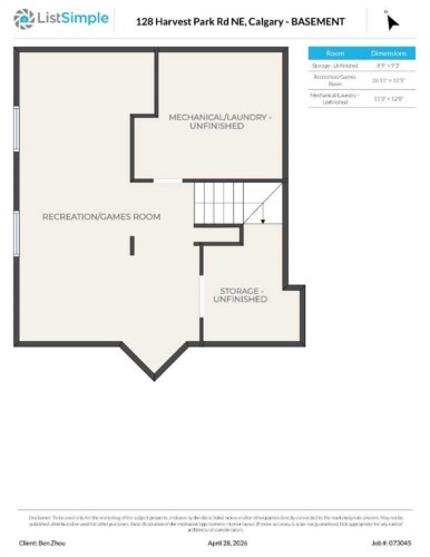 128 Harvest Park Road Ne, Calgary, AB - Other