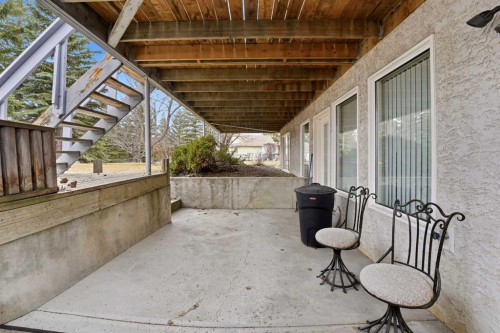 5401 Shannon Drive, Olds, AB - Outdoor With Deck Patio Veranda With Exterior