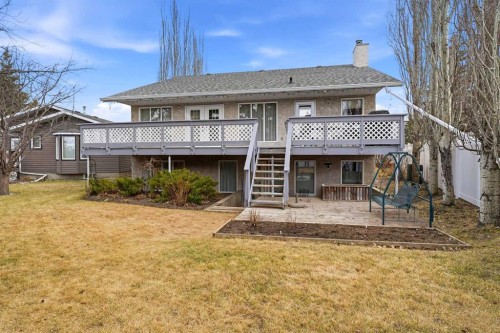 5401 Shannon Drive, Olds, AB - Outdoor With Deck Patio Veranda