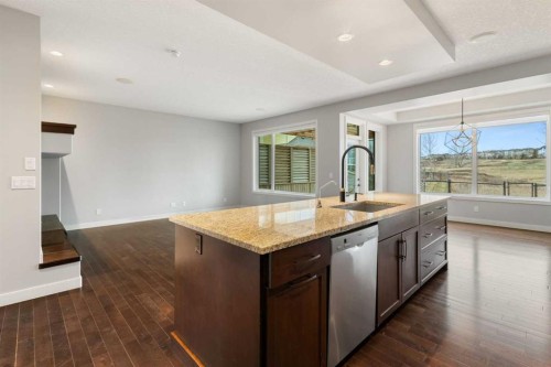 13 Sage Hill Landing Nw, Calgary, AB - Indoor Photo Showing Kitchen With Upgraded Kitchen