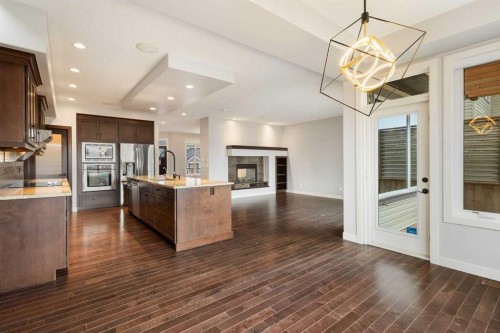 13 Sage Hill Landing Nw, Calgary, AB - Indoor Photo Showing Kitchen With Upgraded Kitchen