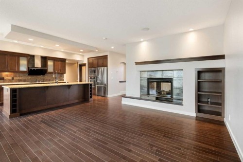 13 Sage Hill Landing Nw, Calgary, AB - Indoor With Fireplace
