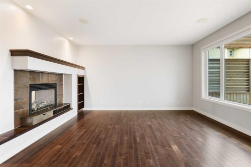 13 Sage Hill Landing Nw, Calgary, AB - Indoor With Fireplace