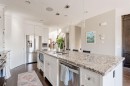 3529 3 Avenue Sw, Calgary, AB  - Indoor Photo Showing Kitchen With Stainless Steel Kitchen With Double Sink With Upgraded Kitchen 
