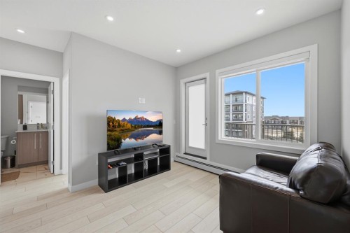 2304-44 Skyview Parkway, Calgary, AB - Indoor Photo Showing Living Room