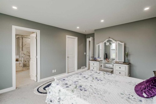 32 Legacy Cove Se, Calgary, AB - Indoor Photo Showing Bedroom
