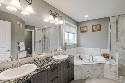 32 Legacy Cove Se, Calgary, AB - Indoor Photo Showing Bathroom