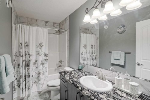 32 Legacy Cove Se, Calgary, AB - Indoor Photo Showing Bathroom