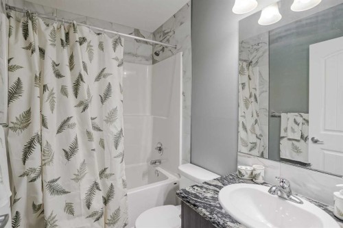 32 Legacy Cove Se, Calgary, AB - Indoor Photo Showing Bathroom