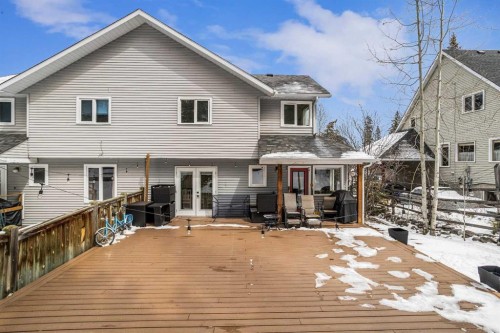 108 Glacier Drive, Banff, AB - Outdoor With Deck Patio Veranda