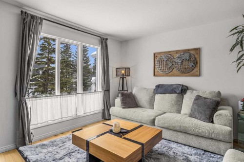 108 Glacier Drive, Banff, AB - Indoor Photo Showing Living Room
