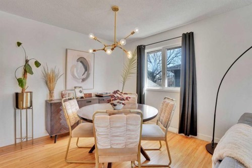 36 Malibou Road Sw, Calgary, AB - Indoor Photo Showing Dining Room