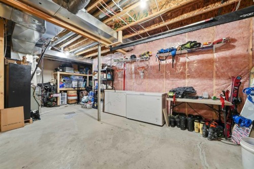 85 Mahogany Square Se, Calgary, AB - Indoor Photo Showing Basement