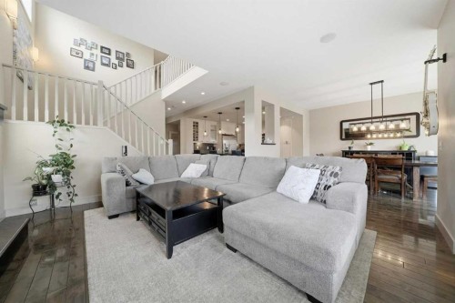 85 Mahogany Square Se, Calgary, AB - Indoor Photo Showing Living Room