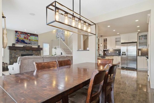 85 Mahogany Square Se, Calgary, AB - Indoor Photo Showing Dining Room