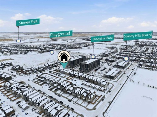 68 Cornerbrook View Ne, Calgary, AB -  With View