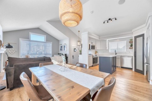 75 Copperfield Rise Se, Calgary, AB - Indoor Photo Showing Dining Room