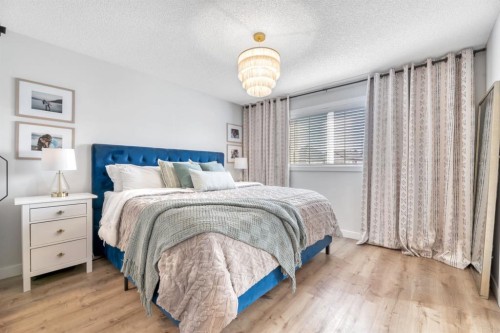 75 Copperfield Rise Se, Calgary, AB - Indoor Photo Showing Bedroom
