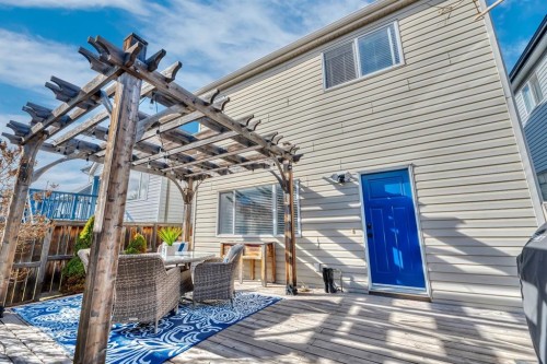 75 Copperfield Rise Se, Calgary, AB - Outdoor With Deck Patio Veranda