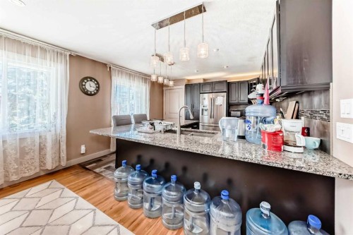 2508 Morley Trail Nw, Calgary, AB - Indoor Photo Showing Kitchen With Upgraded Kitchen