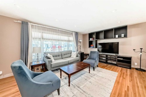 2508 Morley Trail Nw, Calgary, AB - Indoor Photo Showing Living Room