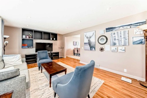 2508 Morley Trail Nw, Calgary, AB - Indoor Photo Showing Living Room