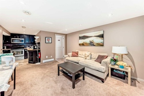 2508 Morley Trail Nw, Calgary, AB - Indoor Photo Showing Living Room