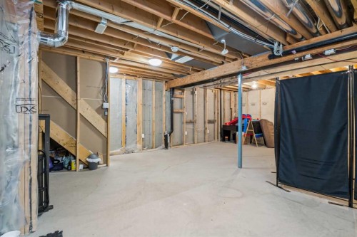1441 Windstone Road Sw, Airdrie, AB - Indoor Photo Showing Basement