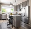 144 Sawgrass Gate Nw, Airdrie, AB  - Indoor Photo Showing Kitchen With Upgraded Kitchen 