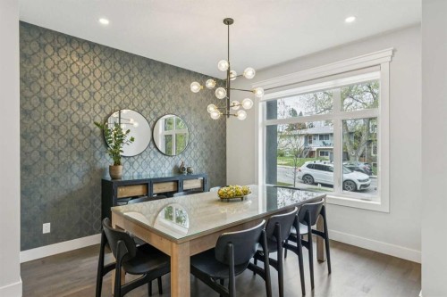 2826 40 Street Sw, Calgary, AB - Indoor Photo Showing Dining Room