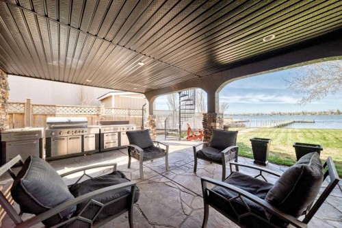 291 East Chestermere Drive, Chestermere, AB - Outdoor With Deck Patio Veranda With Exterior