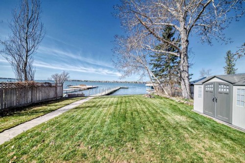 291 East Chestermere Drive, Chestermere, AB - Outdoor With Body Of Water With View