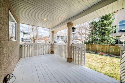 164 Cove Road, Chestermere, AB - Outdoor With Deck Patio Veranda With Exterior