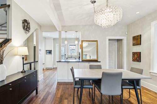 612 23 Avenue Sw, Calgary, AB - Indoor Photo Showing Dining Room