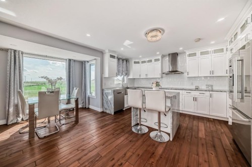 240076 Paradise Meadow Drive, Chestermere, AB - Indoor Photo Showing Kitchen With Upgraded Kitchen