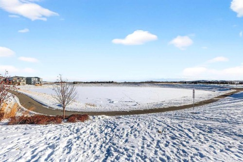 54 Creekside Way Sw, Calgary, AB - Outdoor With Body Of Water With View