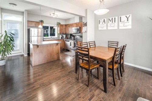 159 Kincora Heath Nw, Calgary, AB - Indoor Photo Showing Dining Room