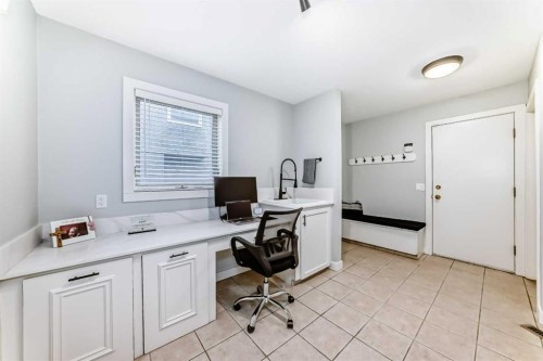 47 Canterbury Court Sw, Calgary, AB - Indoor Photo Showing Office