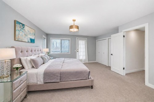 47 Canterbury Court Sw, Calgary, AB - Indoor Photo Showing Bedroom