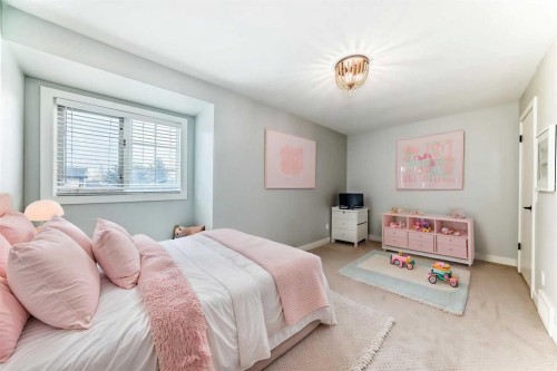 47 Canterbury Court Sw, Calgary, AB - Indoor Photo Showing Bedroom