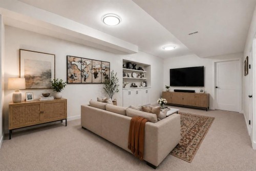 47 Canterbury Court Sw, Calgary, AB - Indoor Photo Showing Living Room