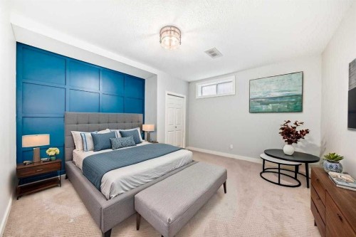 47 Canterbury Court Sw, Calgary, AB - Indoor Photo Showing Bedroom