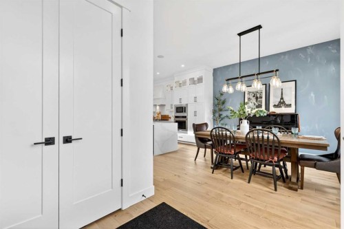 2129 27 Avenue Sw, Calgary, AB - Indoor Photo Showing Dining Room