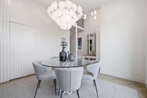 2133 29 Avenue Sw, Calgary, AB - Indoor Photo Showing Dining Room