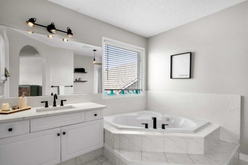 176 Douglas Ridge Green Se, Calgary, AB - Indoor Photo Showing Bathroom