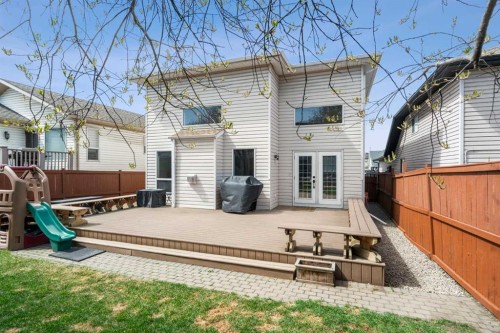 176 Douglas Ridge Green Se, Calgary, AB - Outdoor With Deck Patio Veranda