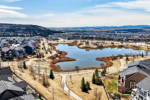231 Sundown Road, Cochrane, AB - Outdoor With Body Of Water With View