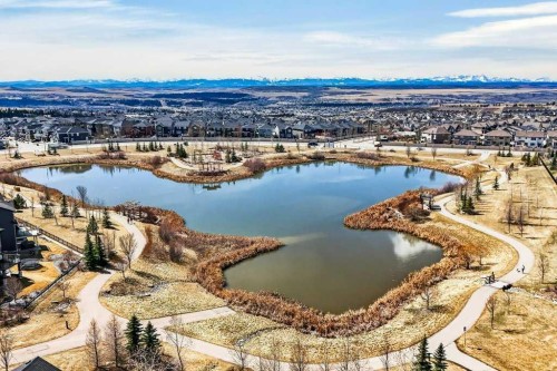 231 Sundown Road, Cochrane, AB - Outdoor With Body Of Water With View